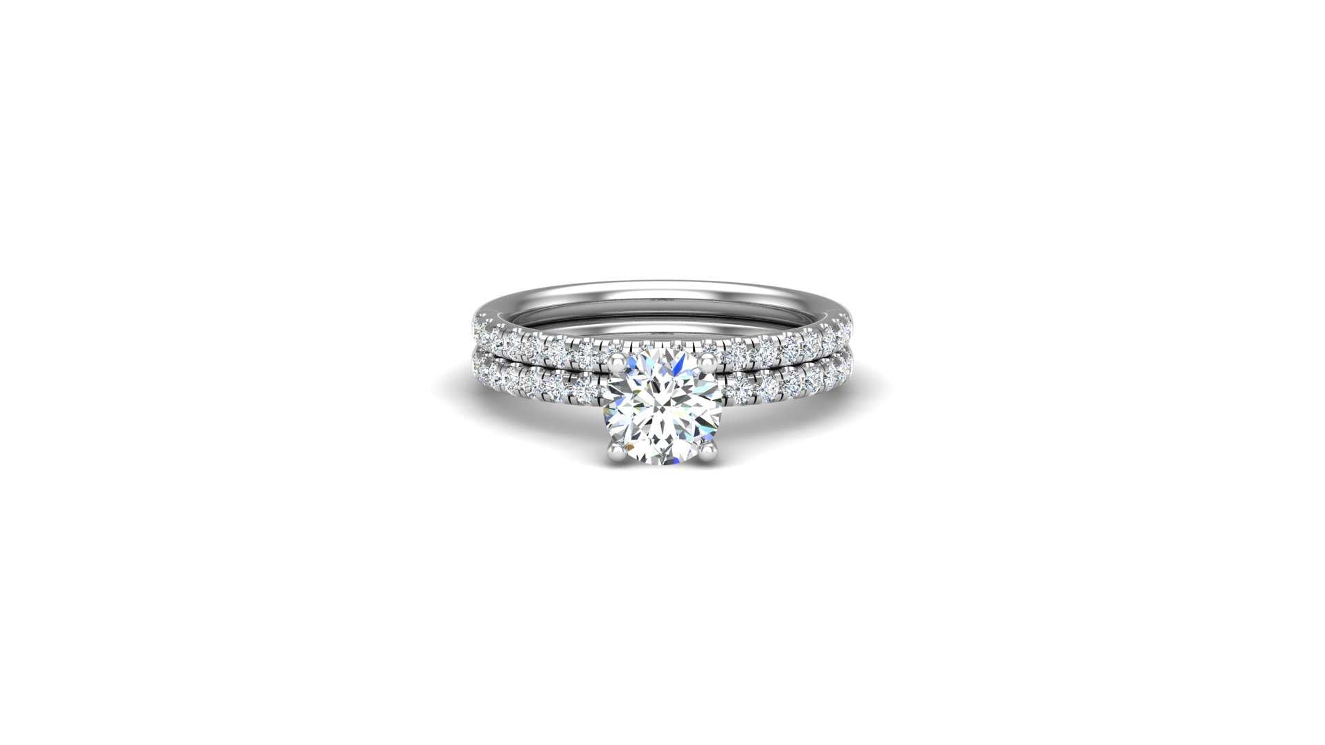 Engagement ring ERWS0320-1.00