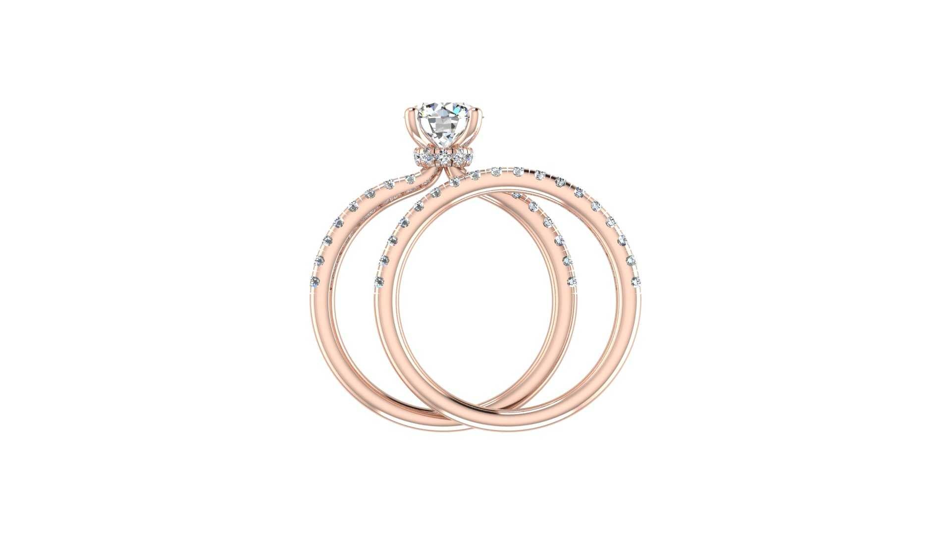 Engagement ring ERWS0320-1.00