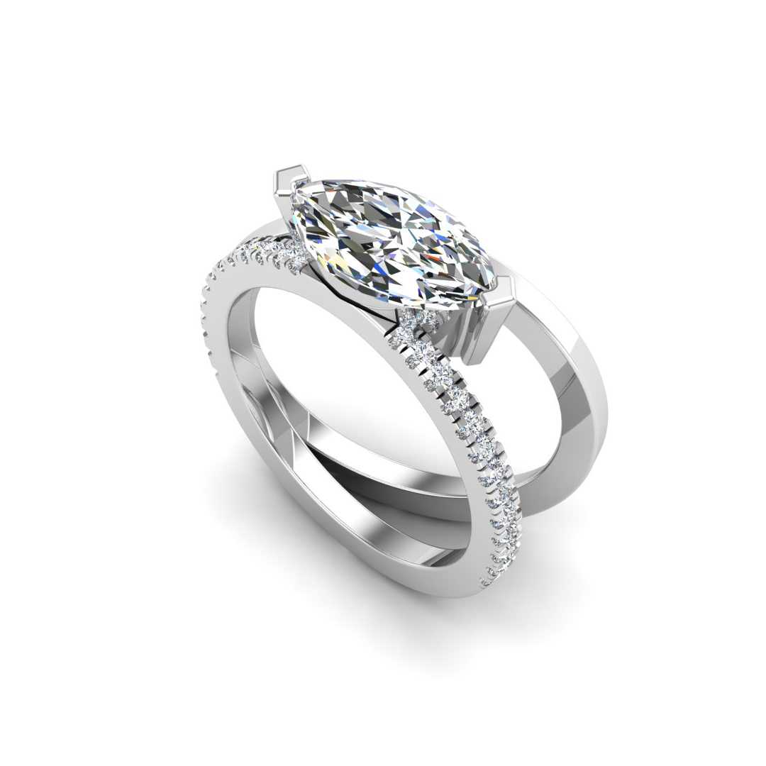 Engagement Ring ERSM0385-1.50