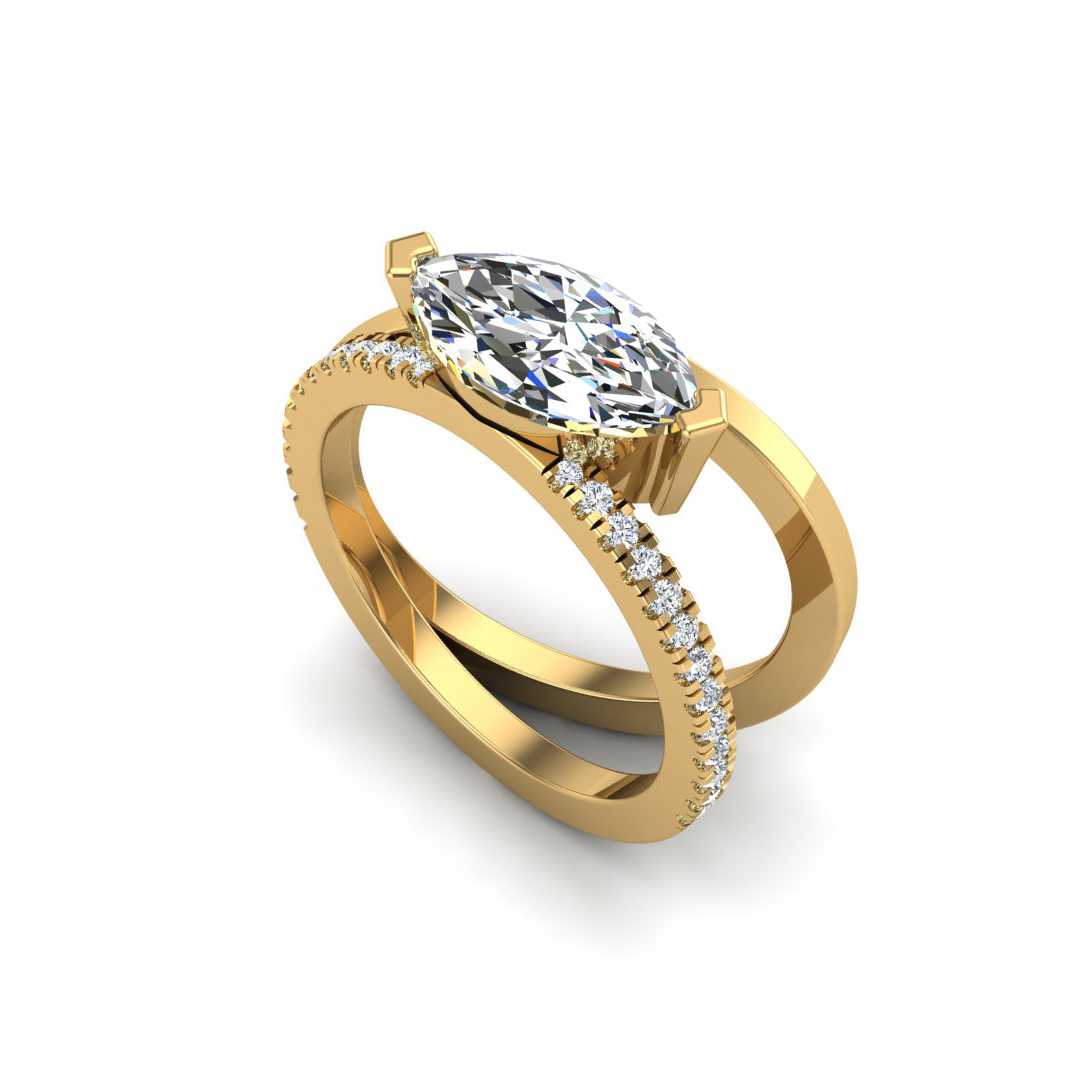 Engagement Ring ERSM0385-1.50