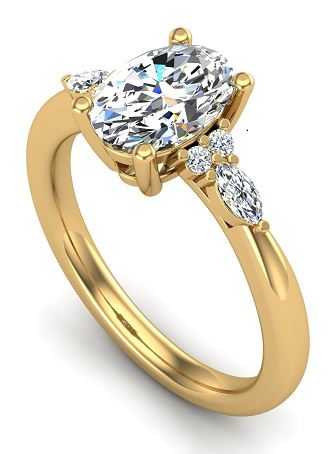 Engagement Ring ERSM0428-1.30