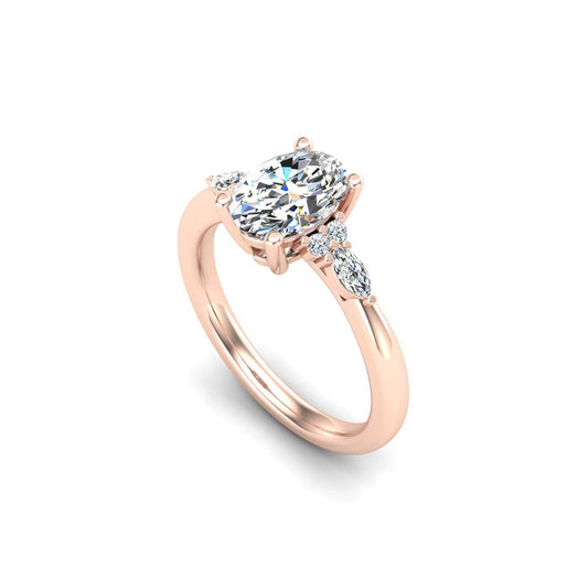 Engagement Ring ERSM0428-1.30