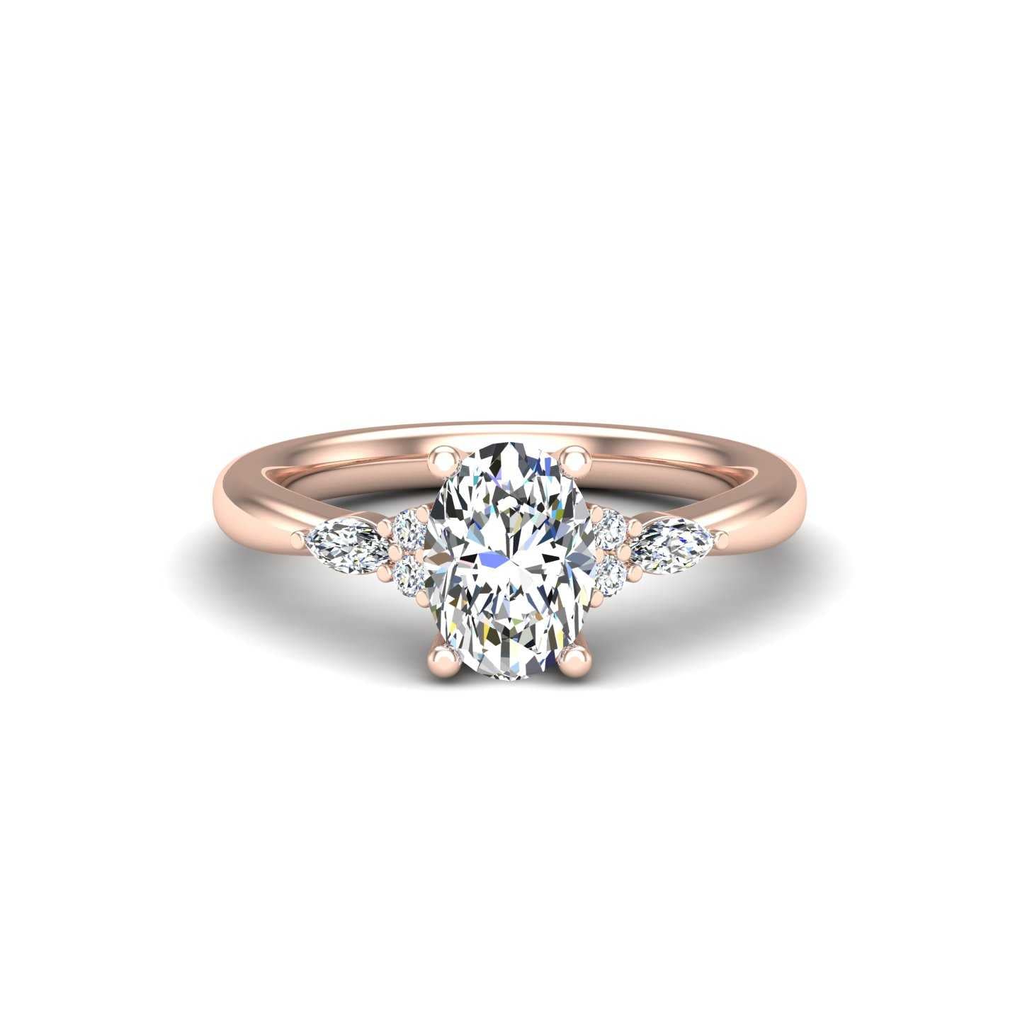 Engagement Ring ERSM0428-1.30