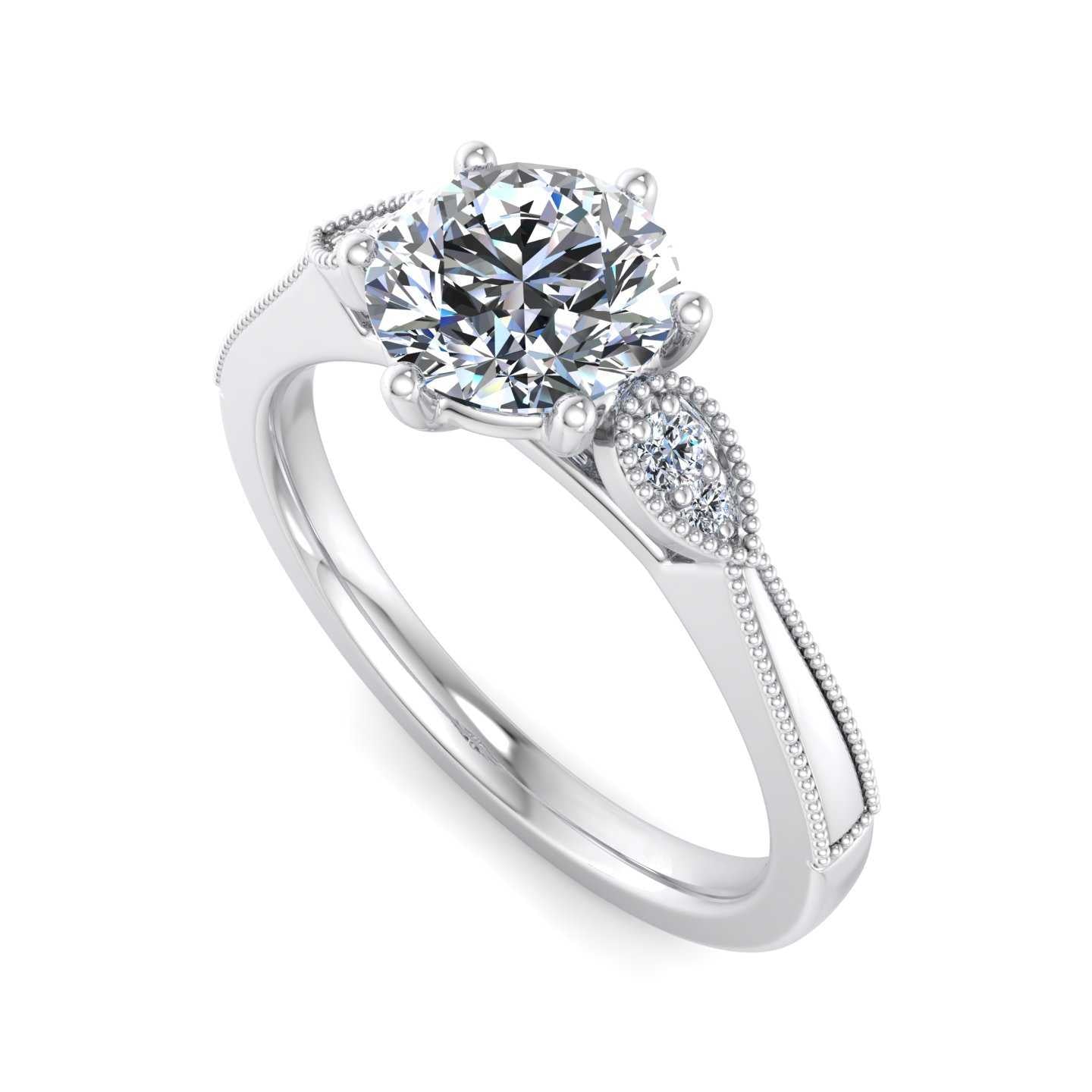 Engagement Ring ERSM0480-1.00