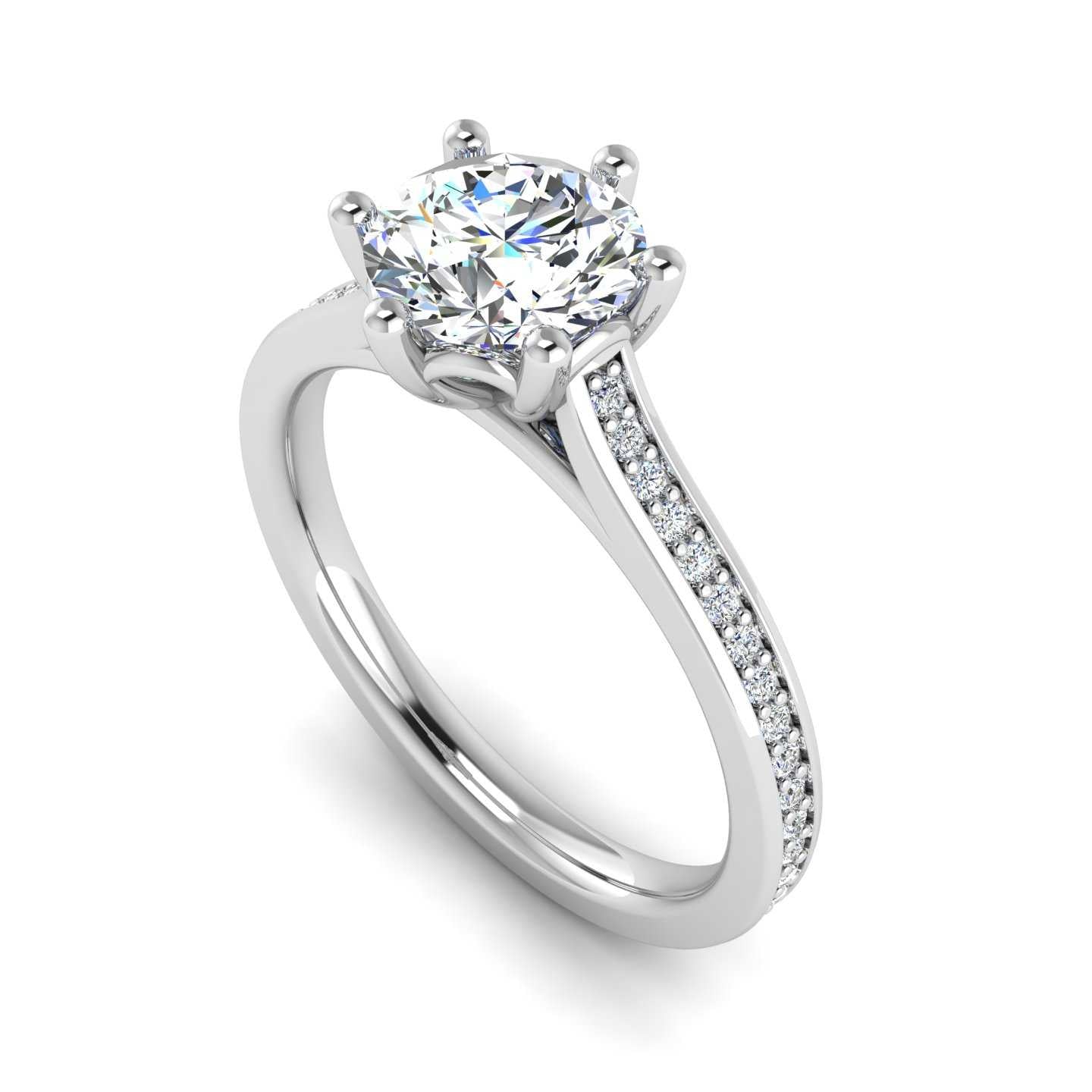 Engagement Ring ERSM0485-1.00