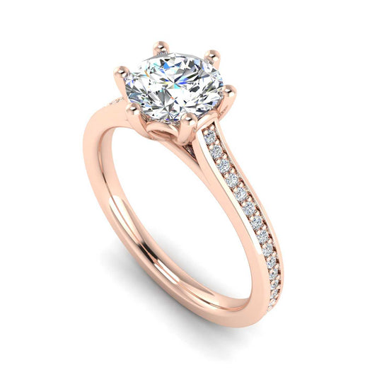 Engagement Ring ERSM0485-1.00