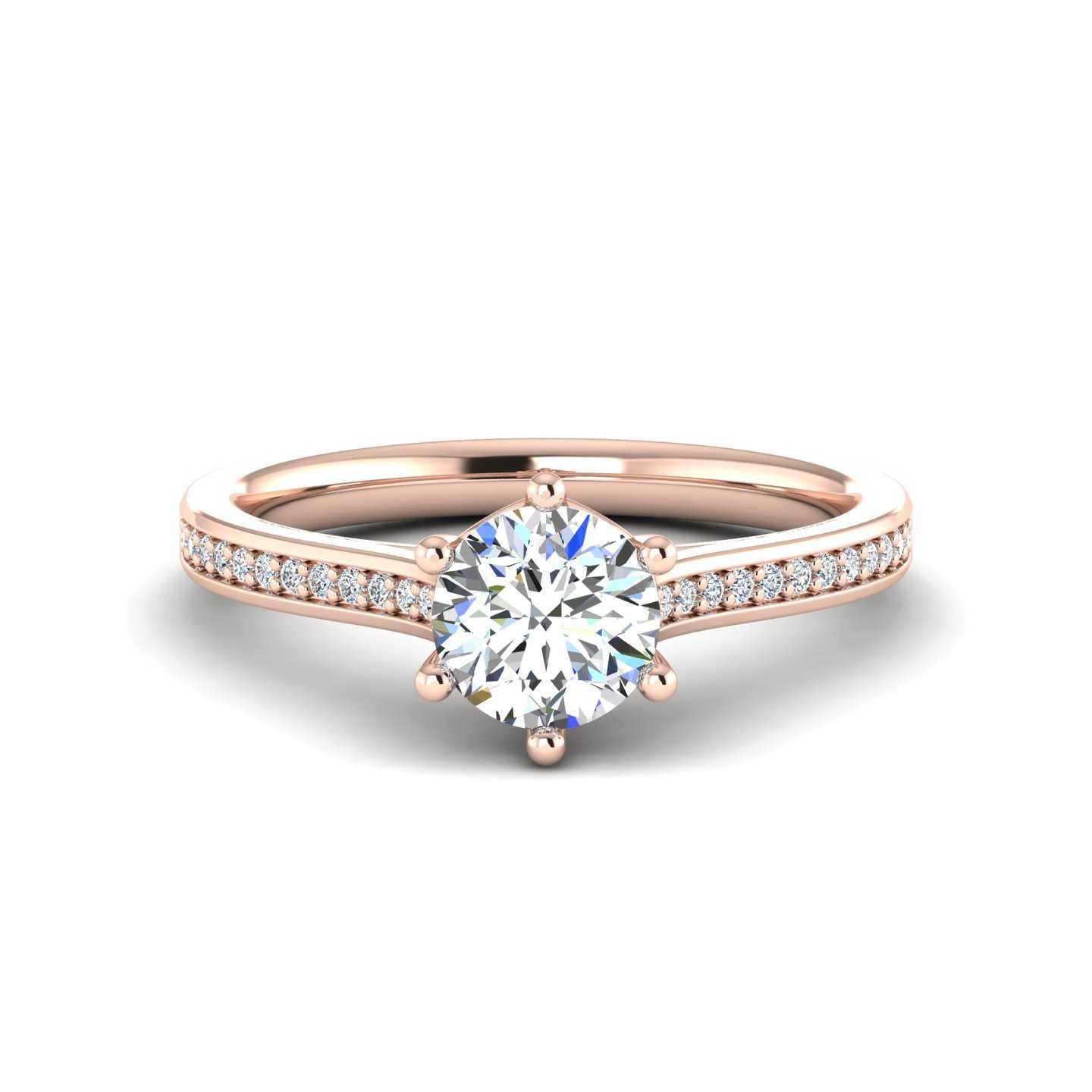 Engagement Ring ERSM0485-1.00