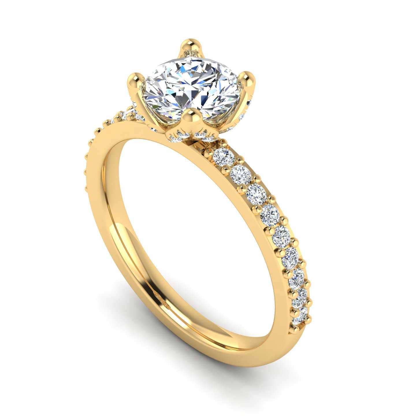 Engagement Ring ERSM0496-1.00