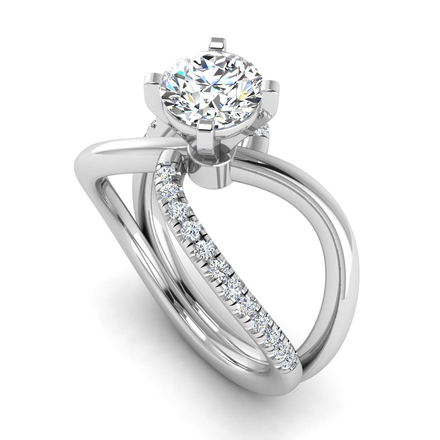 Engagement Ring ERSM0505-1.00