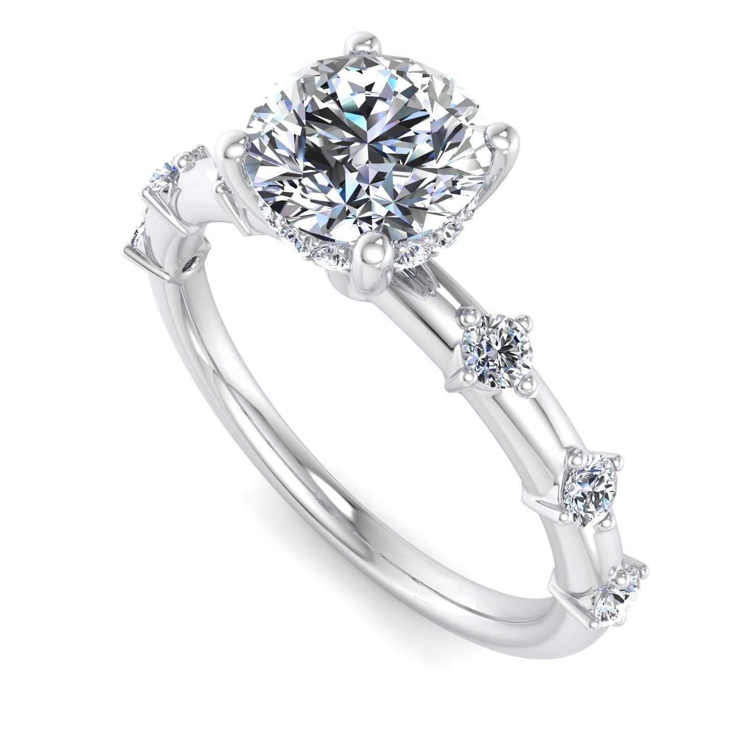 Engagement Ring ERSM0507-1.00