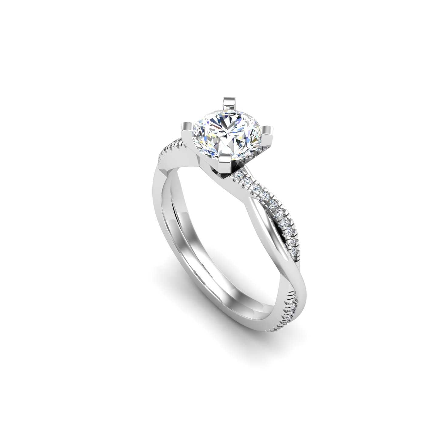 Engagement Ring ERSM0517-1.00