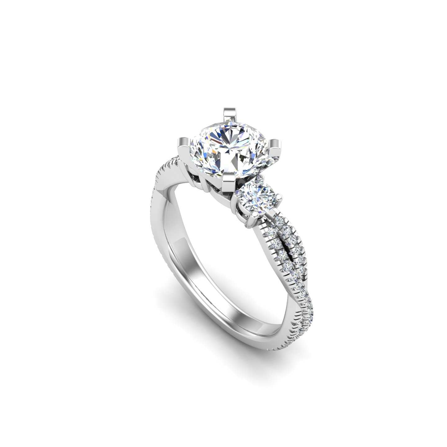 Engagement Ring ERSM0519-1.25