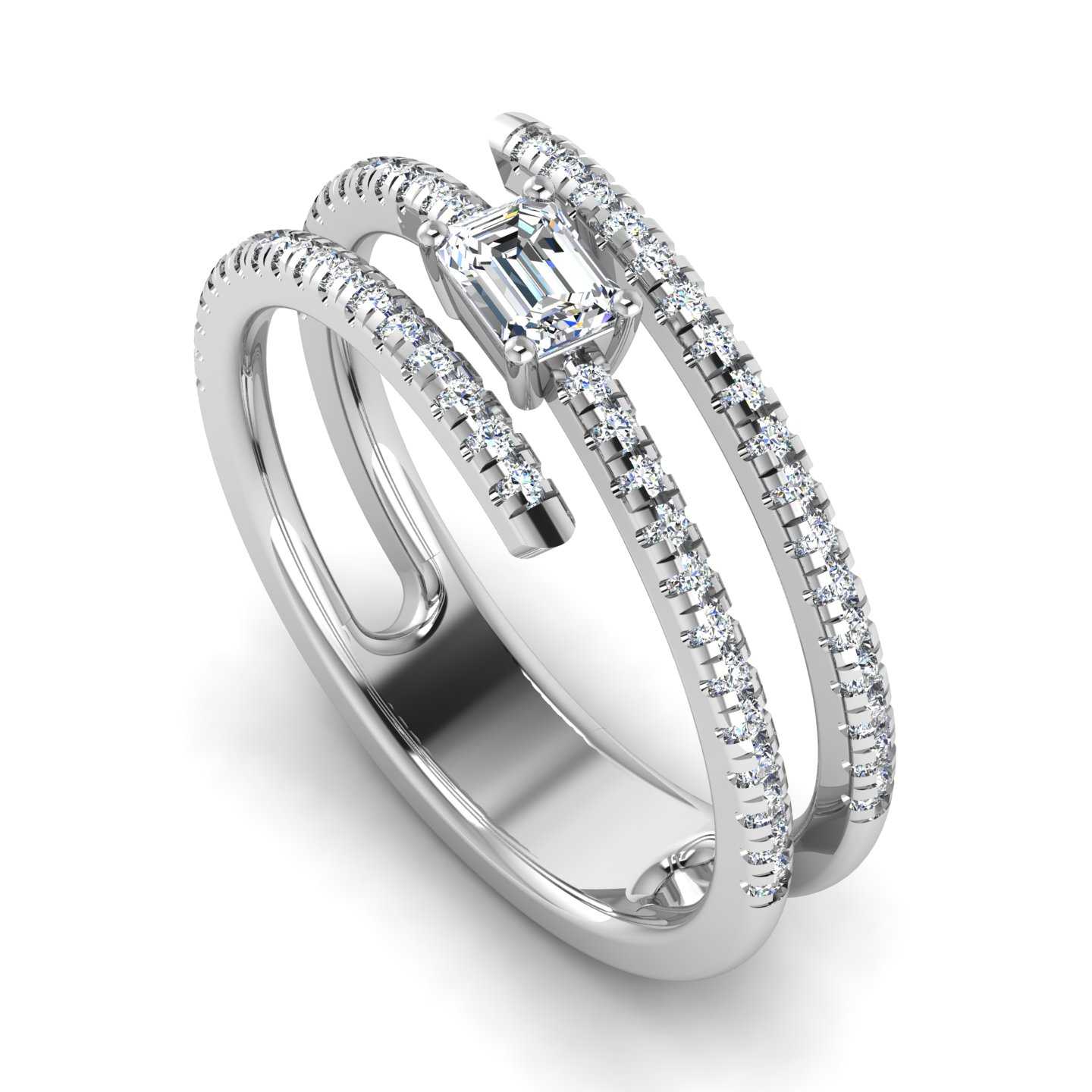 Engagement Ring ERSM0657-0.30