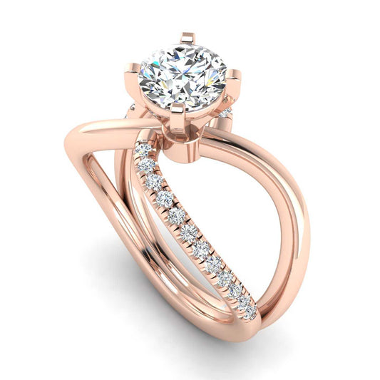 Engagement Ring ERSM0505-1.00