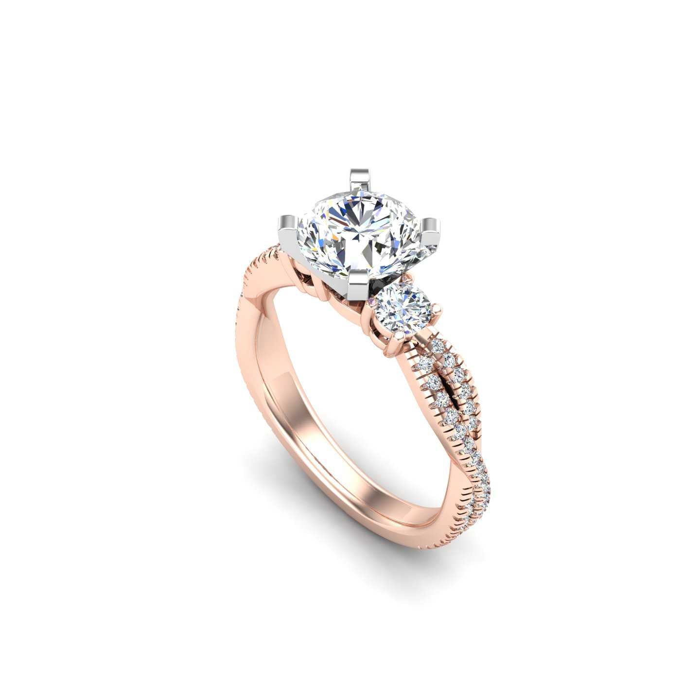 Engagement Ring ERSM0519-1.25