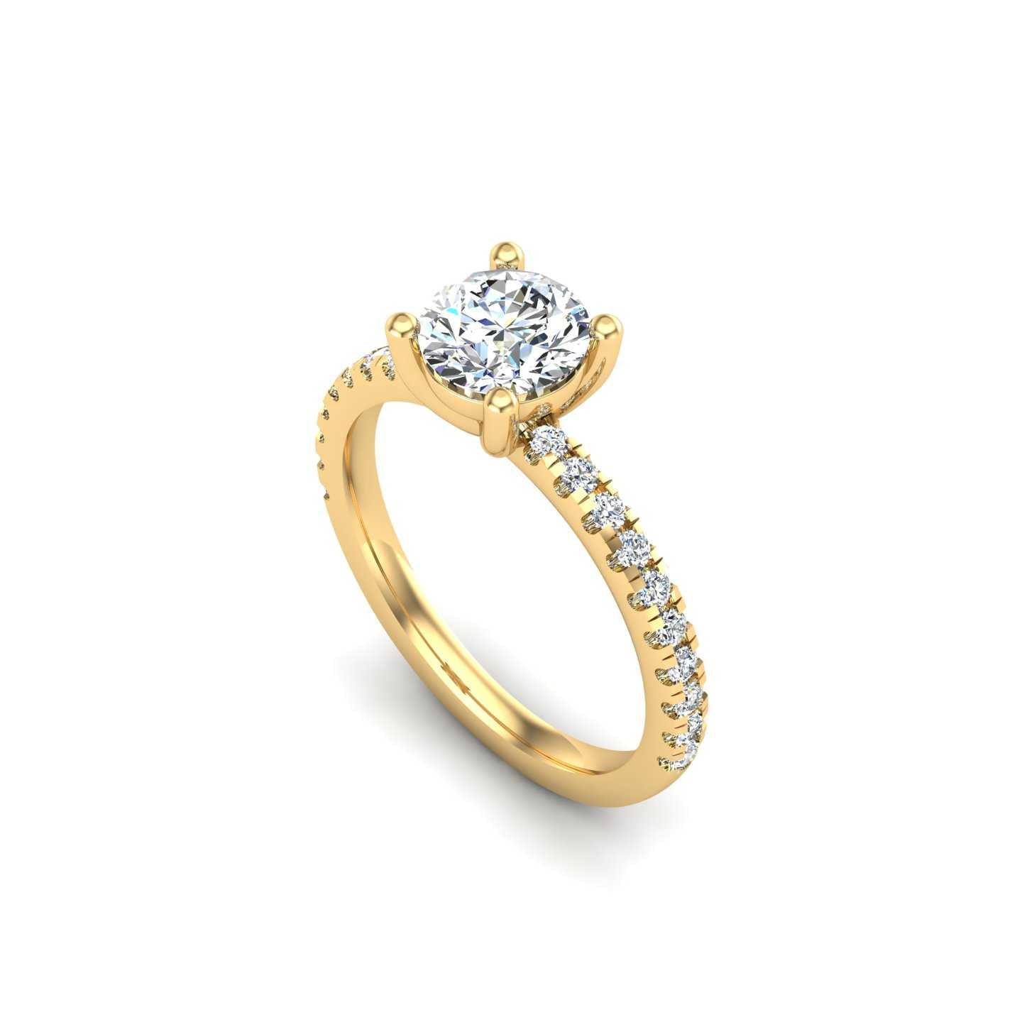 Engagement Ring ERSM0525-1.00