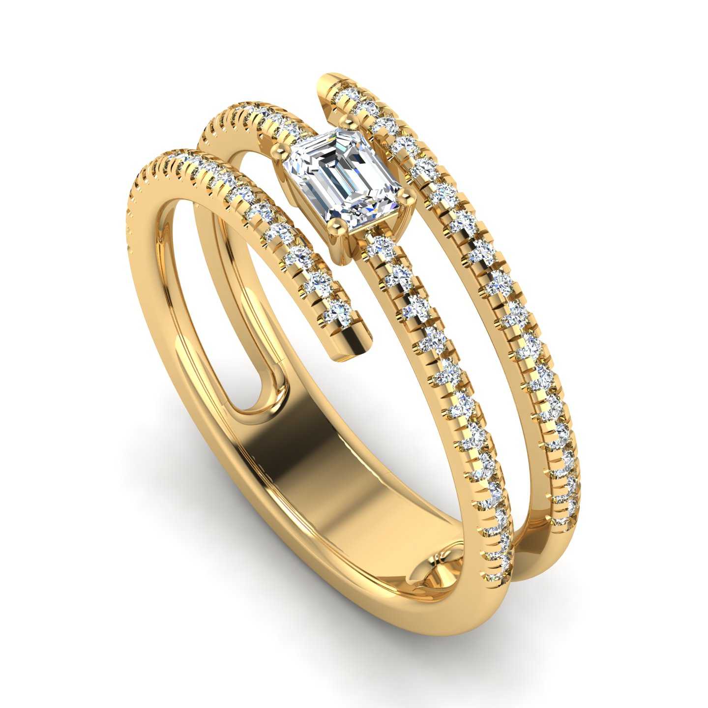 Engagement Ring ERSM0657-0.30