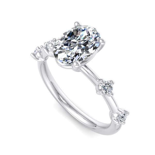 Engagement Ring ERSM0580-1.00