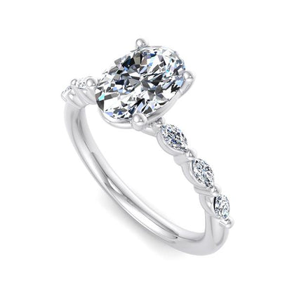 Engagement Ring ERSM0588-1.00