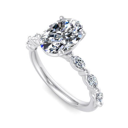 Engagement Ring ERSM0589-1.00