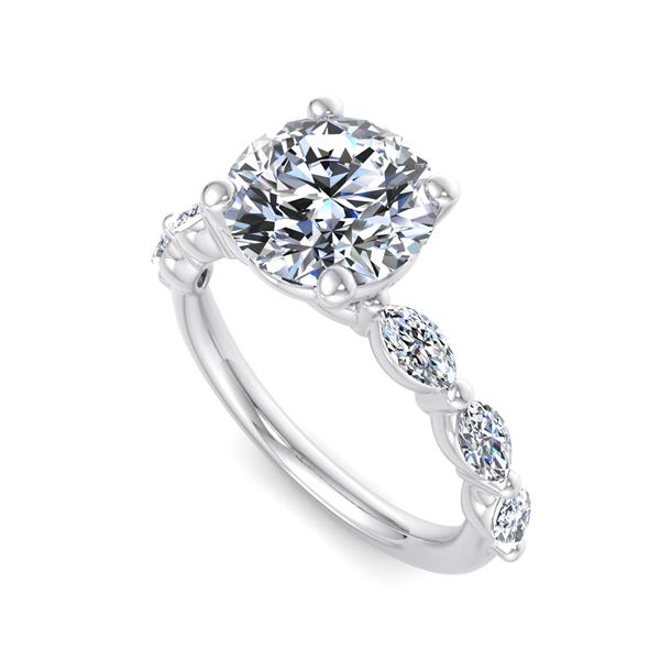 Engagement Ring ERSM0590-1.00