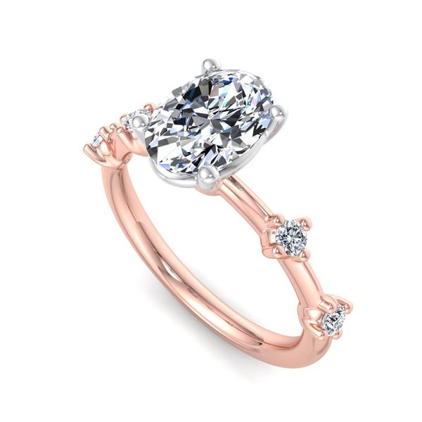 Engagement Ring ERSM0580-1.00