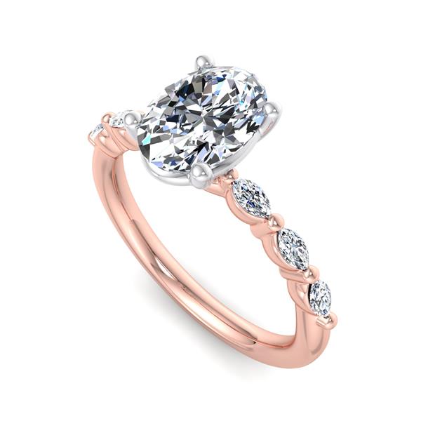 Engagement Ring ERSM0588-1.00