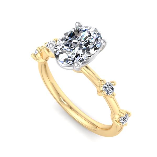 Engagement Ring ERSM0580-1.00