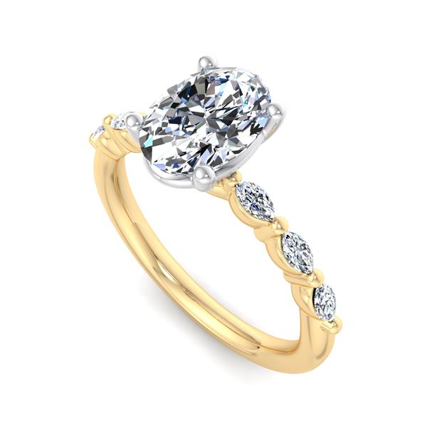 Engagement Ring ERSM0588-1.00