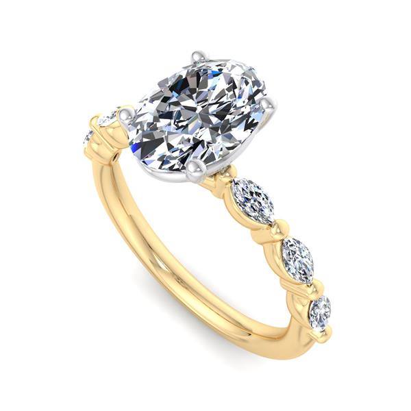 Engagement Ring ERSM0589-1.00