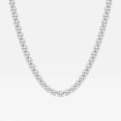 4-Prong Classic Tennis Necklace 1