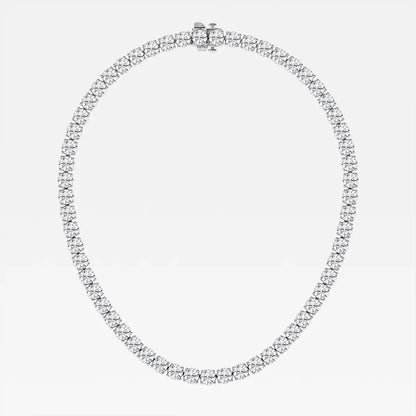 4-Prong Classic Tennis Necklace 1