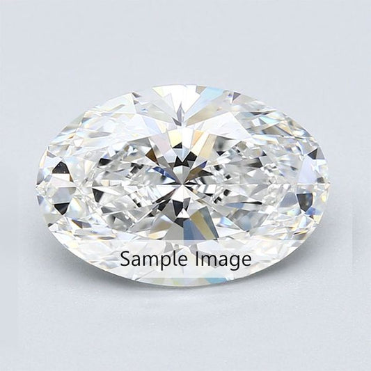 0.71 Carat Oval Lab Diamond