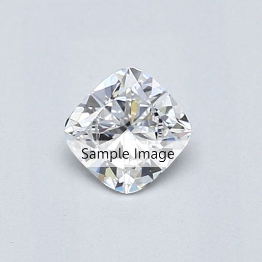 0.50 Carat Cushion Natural Diamond