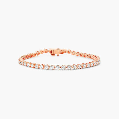 3-Prong Classic Tennis Bracelet
