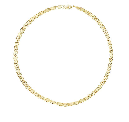 10K Yellow Gold 1.7mm Mariner-Link Chain or Bracelet with Lobster-Claw Clasp