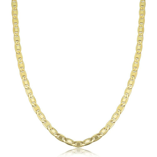 14k Solid Gold 1.7mm Sparkle Valentino Chain with Lobster Claw Closure